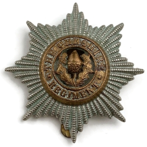 WW2 Cheshire Regiment Cap Badge