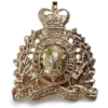 Royal Canadian Mounted Police RCMP Staybrite Anodised Collar Badge - Staybright