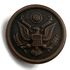WW1 United States Army American Regular Enlisted Infantry Button - 28mm