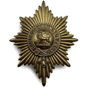 Worcestershire Regiment Valise Cross Belt Plate / Pouch Badge