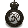 WW2 Royal Horse Guards Regiment BRONZE Officers Collar Badge