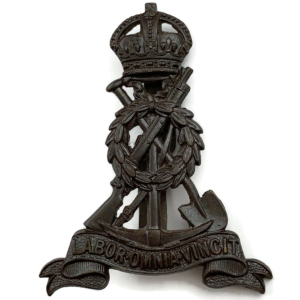 WW1 Labour Corps BRONZE Officers Cap Badge