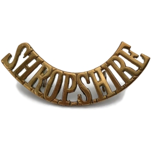 Kings Shropshire Light Infantry KSLI Regiment King's Shoulder Title