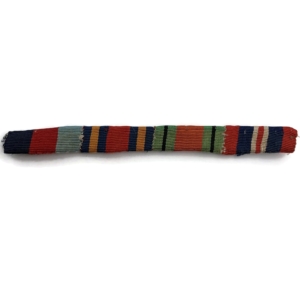 WW2 Medal Ribbon Bar - 1939-45 Star, Burma, Defence & War Medal - SEW ON