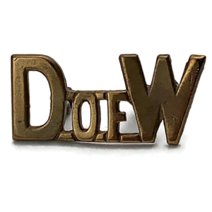 Duke of Wellingtons West Riding Regiment Shoulder Title