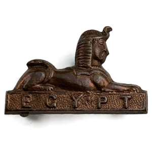 Gordon Highlanders Regiment BRONZE Officers Collar Badge
