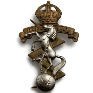 WW2 Royal Electrical & Mechanical Engineers REME Cap Badge