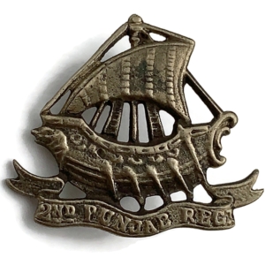 2nd Punjab Indian Regiment British Imperial India Army Cap Badge