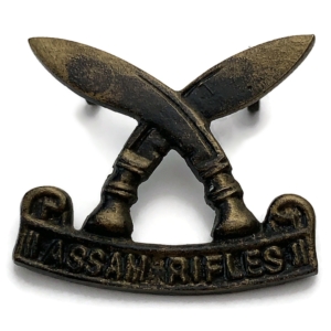 Assam Rifles Regiment British Imperial Indian Army India Cap Badge