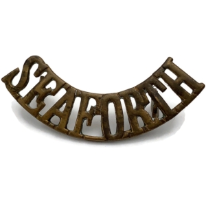 Seaforth Highlanders Scottish Regiment Shoulder Title