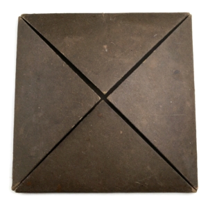 WW1 Death Penny / Memorial Plaque Cardboard Issue Envelope Cover