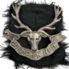 Seaforth Highlanders Regiment Cap Badge 3x Lugs Version & BACKING CLOTH