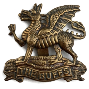 WW1 Royal East Kent (The Buffs) Regiment Cap Badge