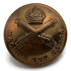 WW1 Machine Gun Corps MGC Tunic Button - 25mm