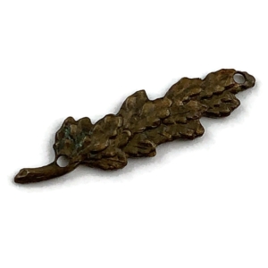 WW1 Mentioned in Despatches Oak Leaf Medal Ribbon Mention MID Clasp - SEW ON STYLE, 26mm