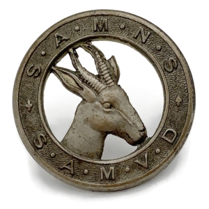 South African Military Nursing Service SAMNC Africa Collar Badge