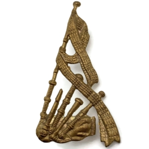 British Scottish Bagpipers Trade / Proficiency Pipers Bagpipes Arm Sleeve Badge