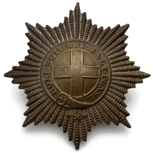 VICTORIAN / EDWARDIAN Coldstream Guards Regiment Cap Badge