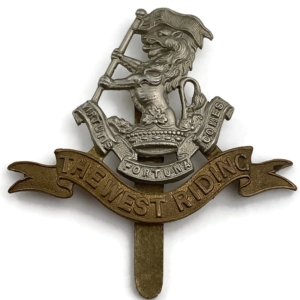 WW1 Duke of Wellingtons West Riding Regiment Cap Badge