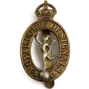 WW2 Royal Corps of Signals RCOS Cap Badge