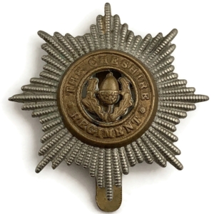 WW2 Cheshire Regiment Cap Badge
