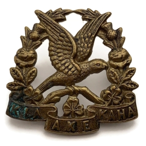14th New Zealand Regiment (South Otago Rifles) Collar Badge