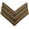 WW2 British Army Sergeants TROPICAL Cloth Chevron Insignia Rank Stripes