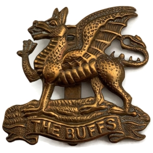 WW1 Royal East Kent (The Buffs) Regiment Cap Badge
