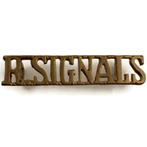 WW2 Royal Corps of Signals RCOS Shoulder Title
