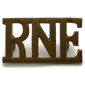 Rhodesia and Nyasaland Engineers RNE 1957-67 Rhodesian Federation Colonial Shoulder Title