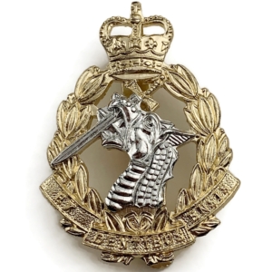 Royal Army Dental Corps RADC Dentist Staybrite Anodised Cap Badge - Staybright