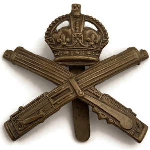WW1 Machine Gun Corps MGC Cap Badge Front