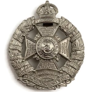 Original WW2 Rifle Brigade (Prince Consort’s Own) Regiment Cap Badge – British Army