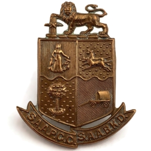 South African Administrative Pay and Clerical Corps Africa SAAPCC Cap Badge