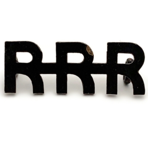 Royal Rhodesia Regiment RRR Rhodesian Rifles Shoulder Title Badge