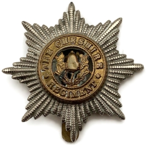 WW2 Cheshire Regiment Cap Badge