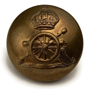WW2 Royal Artillery Regiment Tunic Button - 25mm