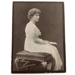 WW1 Princess Mary 1914 Christmas Tin Contents - Mary Photo