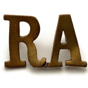 WW2 Royal Artillery Regiment RA Shoulder Title