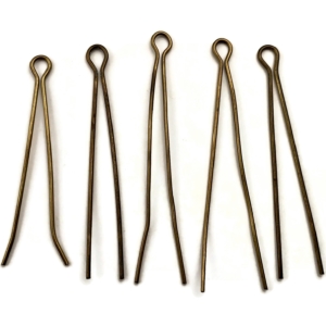 5x Original LARGE SIZED Cotter Split Pins For Scottish Regiment GLENGARRY Cap Badges