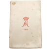 Princess Mary 1914 Christmas Tin Contents - 1915 New Years Card