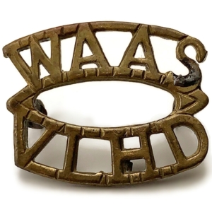 South African Womens Auxiliary Army Service WAAS Africa Colonial Shoulder Title