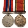 NAMED South African WW2 Medals 1939-45 War Medal Africa General Service - 235067 D. Lees