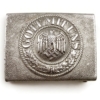 WW2 German Army Uniform Aluminium Belt Buckle NAZI Germany - GOTT MITT UNS