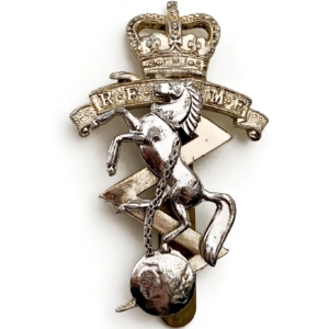 Royal Electrical & Mechanical Engineers REME Staybrite Anodised Cap Badge - Staybright