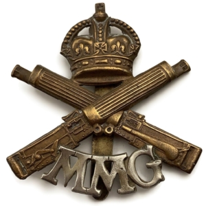 WW1 Motor Machine Gun Corps MMG Cap Badge