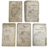 Group 5x WW1 British Army Trench Maps 1:100,000 Belgium France Amiens Calais