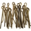 20x Original MEDIUM Cotter Split Pins Group For Cap Badges or Shoulder Titles