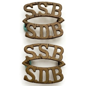South African Army Special Service Battalion SSB Africa Shoulder Title PAIR