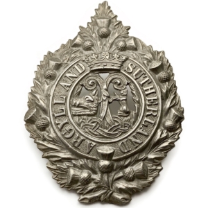 WW2 Argyll and Sutherland Highlanders Regiment Cap Badge